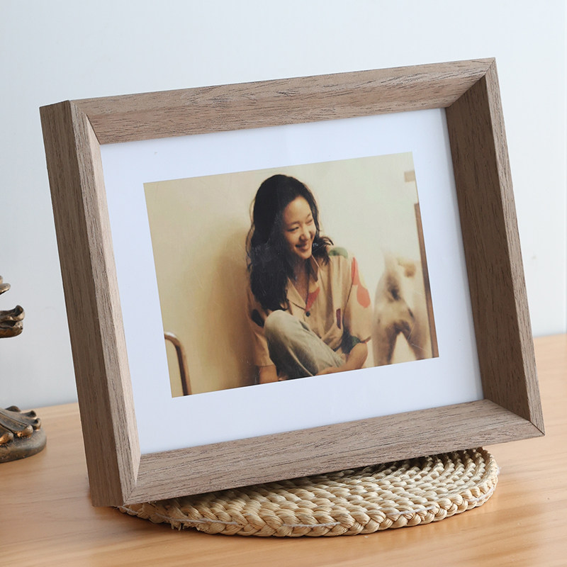 简约实木相框可定制装裱照片框