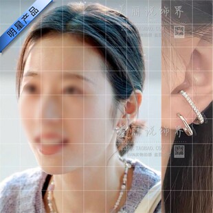 我在他乡挺好的乔夕辰周雨彤同款耳环复古耳钉耳饰女夏小巧
