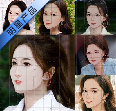 以爱为营同款耳环白鹿郑书意项链