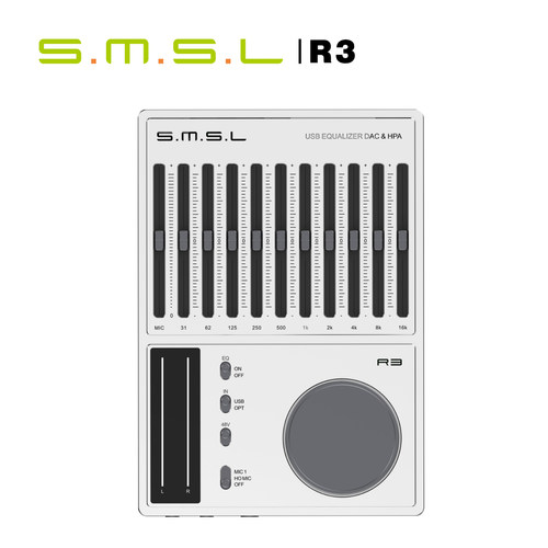 新品SMSL双木三林R3电竞游戏解码器HIFI DAC耳放游戏声卡CS43131