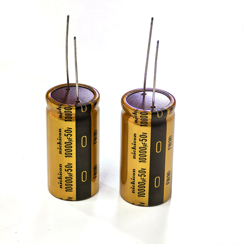 全新原装Nichicon尼吉康 FW 50V 10000UF金装音频电解滤波电容