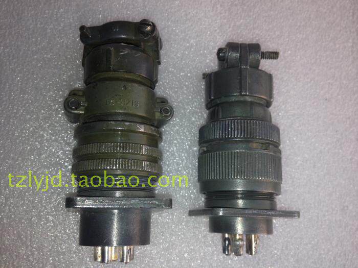 Disassembled Second-hand DDK JAE Aviation Plug Socket MS3102 MS3108B 18-11 5-core silver-plated
