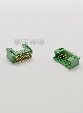 JL24-12ZJB JL24-12TKH 12TKY印制板矩形连接器12针单头双头定制
