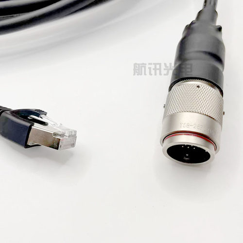 19芯通控航空插头插座转网线