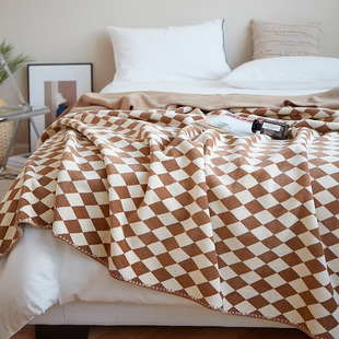 德绒毛毯盖毯床单绒毯加厚冬季春秋双人毯车用毯床上用品年终大促