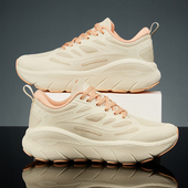 女减震运动鞋 2025新款 轻便软底超轻休闲鞋 跑步鞋 跳舞跳绳健身鞋 子