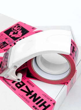 透明彩色胶带切割器金属封口大小号宽胶布胶纸快递打包快速封箱机