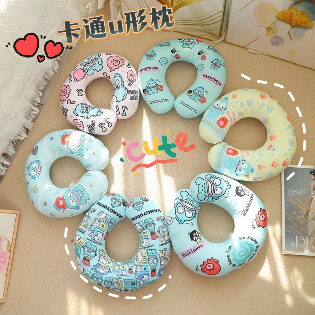 小丑鱼U形枕卡通脖子护颈枕头飞机旅行头枕便携车用颈椎靠枕型枕