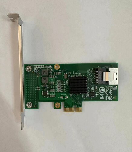 LRST9630-4IR PCIe x1 x4 转 四口SATA阵列卡 6Gb/s  RAID 0, 1