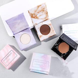 NyceMakeup修容盘高光NYCE黑盒粉饼立体鼻侧影发际线哑光提亮阴影