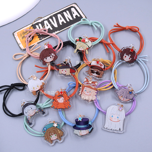 红弩箭重返未来1999头饰星锑动漫发绳周边帕米埃头绳十四行诗发圈