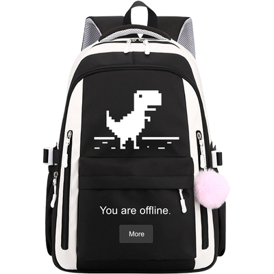 小恐龙章鱼猫github双肩包