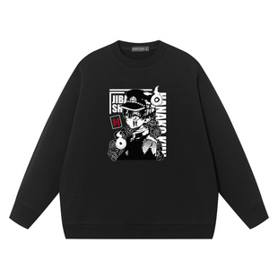 秀洛地缚少年花子君动漫卡通周边圆领卫衣男女纯棉上衣服情侣装