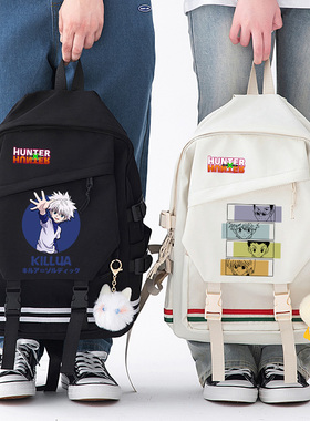 Hunter x Hunter全职猎人周边书包小杰奇犽动漫二次元双肩包背包