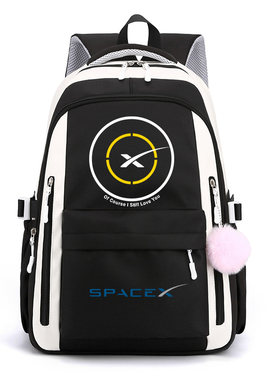 秀洛space x同款周边休闲双肩包双肩包粉丝中小学生书包男