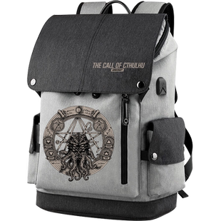 秀洛克苏鲁神话书包克苏鲁的呼唤学生双肩包男旧日支配者双肩背包
