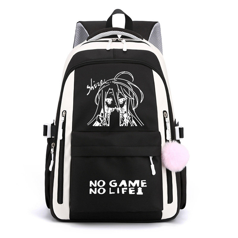 秀洛NO GAME NO LIFE游戏人生周边 书包