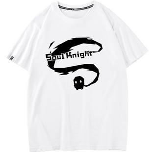 秀洛游戏手游周边元气骑士衣服T恤男女短袖纯棉圆领宽松休闲半袖