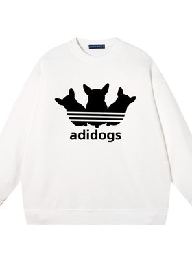 秀洛adidogs恶搞三叶狗衣服