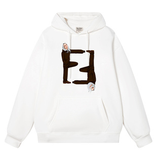 秀洛比莉艾利什Billie Eilish周边衣服连帽卫衣男潮流美式秋上衣