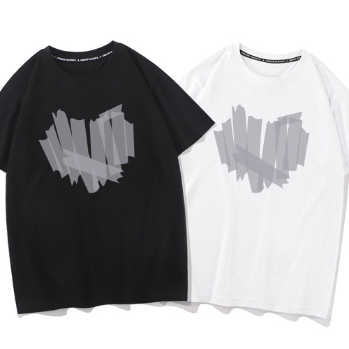 秀洛roora很仙的情侣装衣服打底衫高级感小众上衣夏纯棉短袖T恤