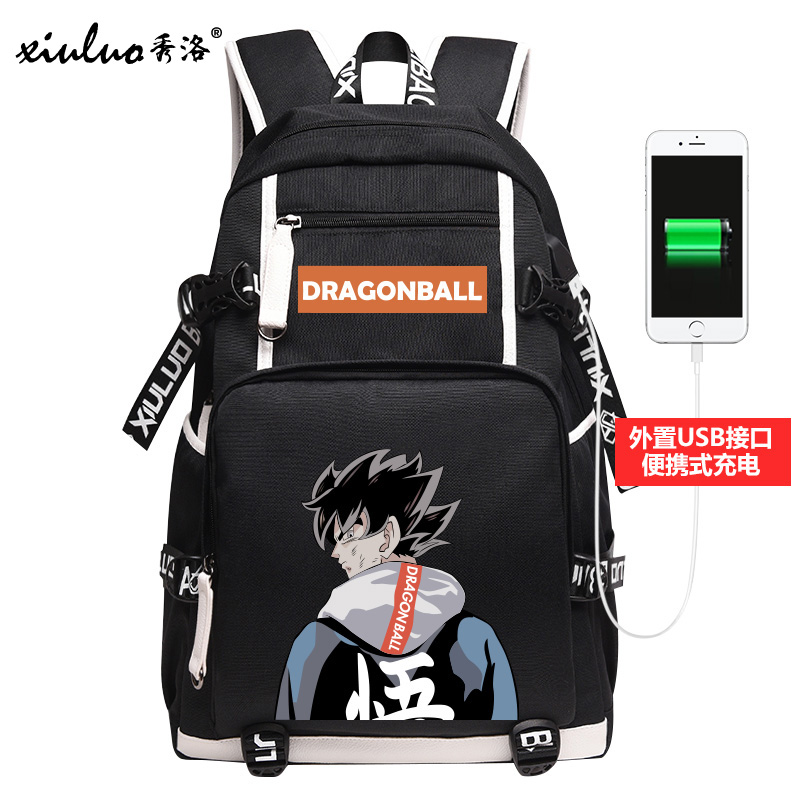 秀洛七龙珠悟空双肩包