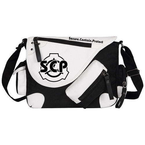 SCP基金会周边斜挎包单肩背包