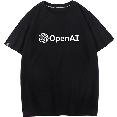 openai夏季纯棉短袖T恤男