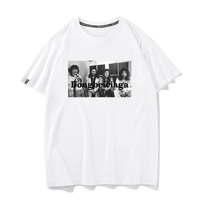 秀洛东北世家东北F4赵家班周边趣味短袖T恤男女打底衫半袖宽松衣