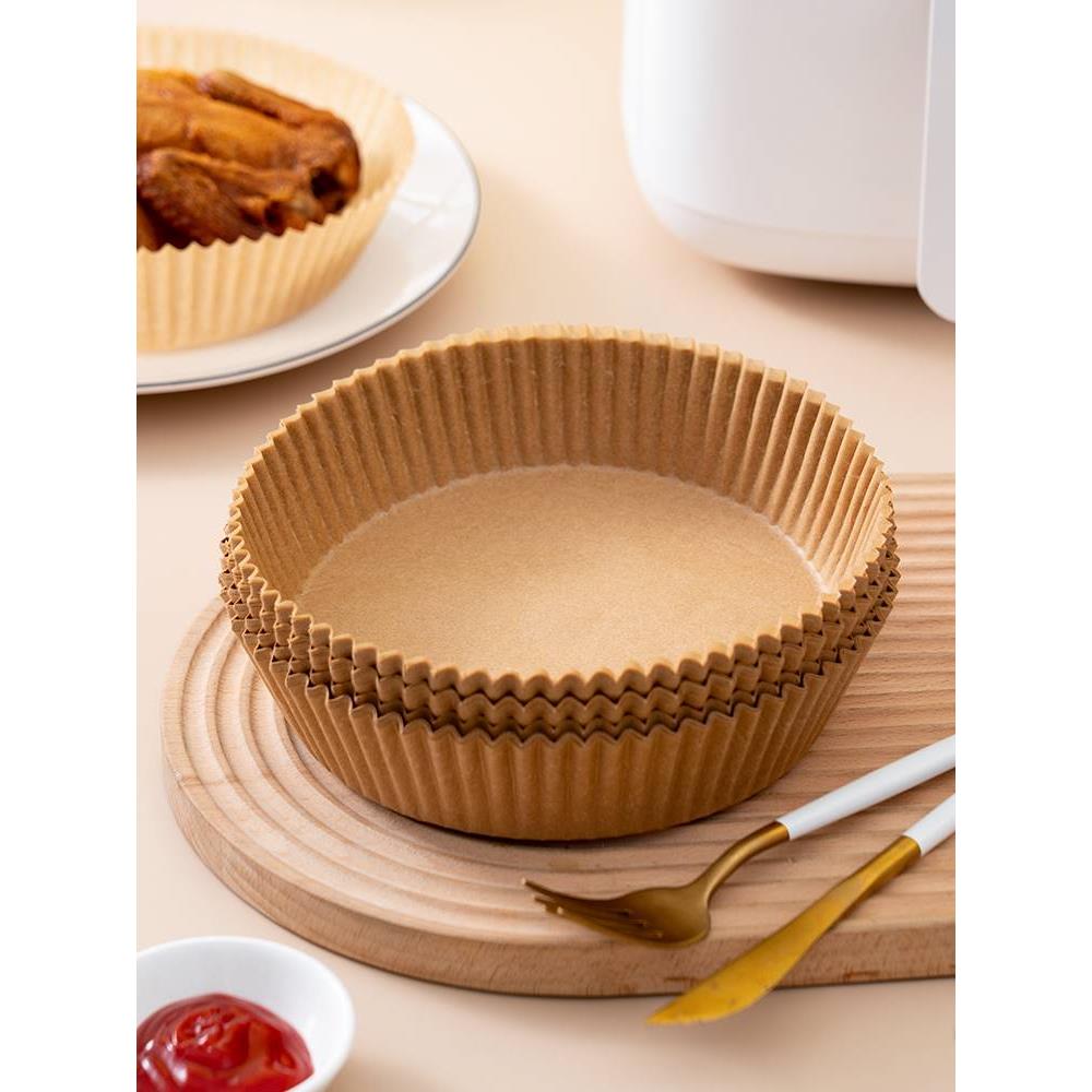 空气电炸锅纸炸锅子吸油纸餐饮炸锅机空客气一次性纸盆烤锡纸