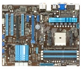 ●GeFeng●华硕F1A75-V DDR3独立双PCI-E显卡槽FM1主板 大板