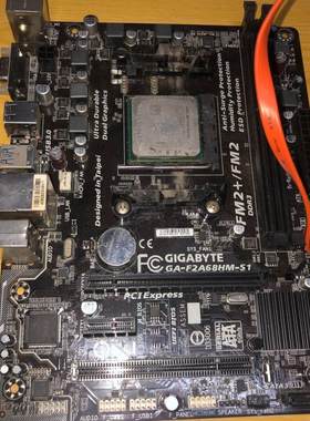 ●GeFeng●技嘉GA-F2A68HM-S1 DDR3全集成FM2+主板 小板