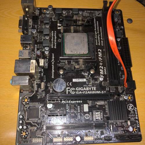 ●GeFeng●技嘉GA-F2A68HM-S1 DDR3全集成FM2+主板 小板
