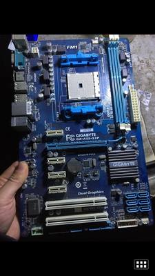 ●GeFeng●技嘉GA-A55-S3P DDR3独立PCI-E显卡槽FM1主板