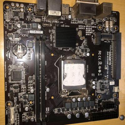 ●GeFeng●技嘉GA-B150M-PIO-SI R3 1151针DDR4全集成主板 一体机