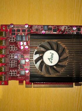 ●GeFeng●星齐美M7750 6DP 2G PCI-E显卡 专用6屏DP 2G显卡