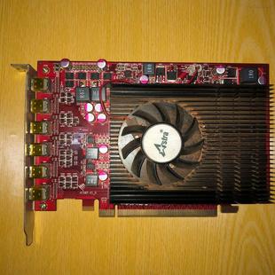 6DP PCI 专用6屏DP 星齐美M7750 E显卡 2G显卡 GeFeng