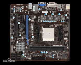 微星 A55M VER GeFeng 1.0 7786 MSI DDR3全集成FM1主板MS P33