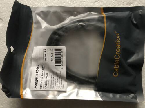 ●GeFeng●cable creation 高清线CC0462 HDMI 0.92米 黑色连接线