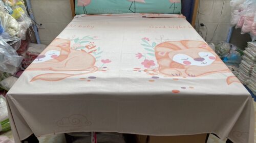 100%纯棉斜纹床单230×245cm全棉双人床单瑕疵清仓