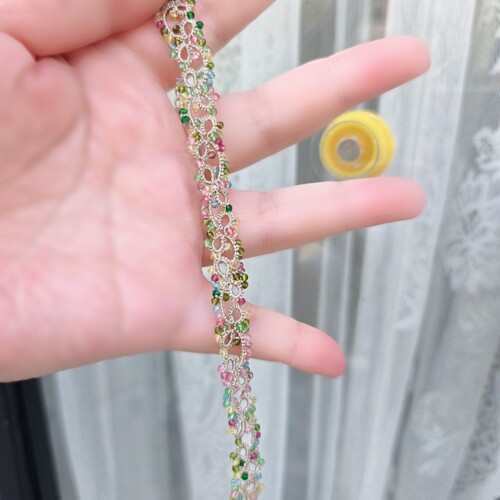 复刻Molly同款手工梭编手链蕾丝梭编简约手链xhs