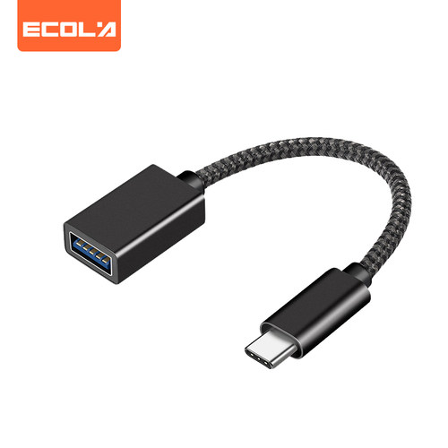 宜客莱（ECOLA）CB3-CA Type-C转USB3.2 OTG数据转接线