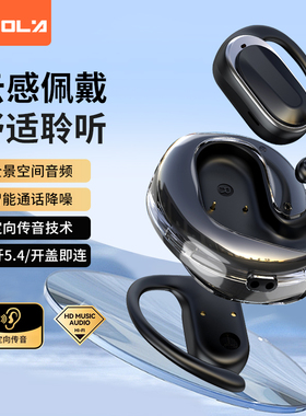 宜客莱(ECOLA)挂耳式无线蓝牙耳机 ER29 黑色