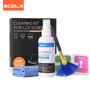 EL135 电脑灰尘清洁神器笔记本手机平板液晶屏幕键盘相机镜头隙缝CD 宜客莱 ECOLA