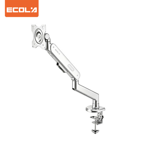 宜客莱（ECOLA)F90SV 银色 铝合金显示器支架单臂