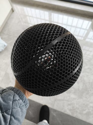 5号篮球，peba耗材3d打印，220mm直径
