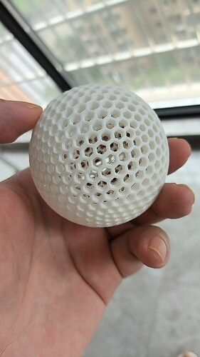 超高弹力网球，3d打印，peba网球