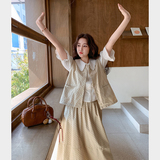现货退货低波点马甲套装X30-批145-控218，女装套装/套裙，2C207