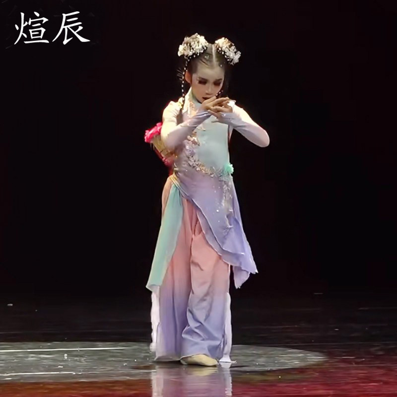 古典舞演出服独舞剧目服朝花惜时