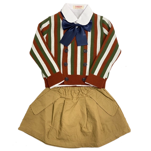 童狮校服班服园服时尚双排扣